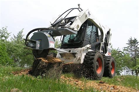 skid steer mulcher stumps|skid steer mounted stump grinders.